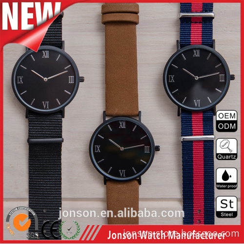 2016 hot sale ultra thin case shiny watch face good quality watch men 2016 luxury